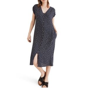 Madewell Spring Fling Easy Midi Dress Size Small